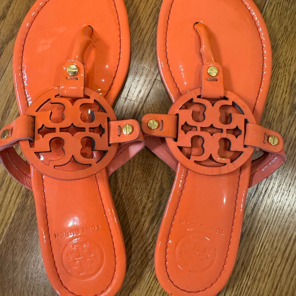 Tory Burch Coral Sandals